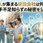 若手職人が集まる建設会社は何が違う？人手不足知らずの秘密を公開
